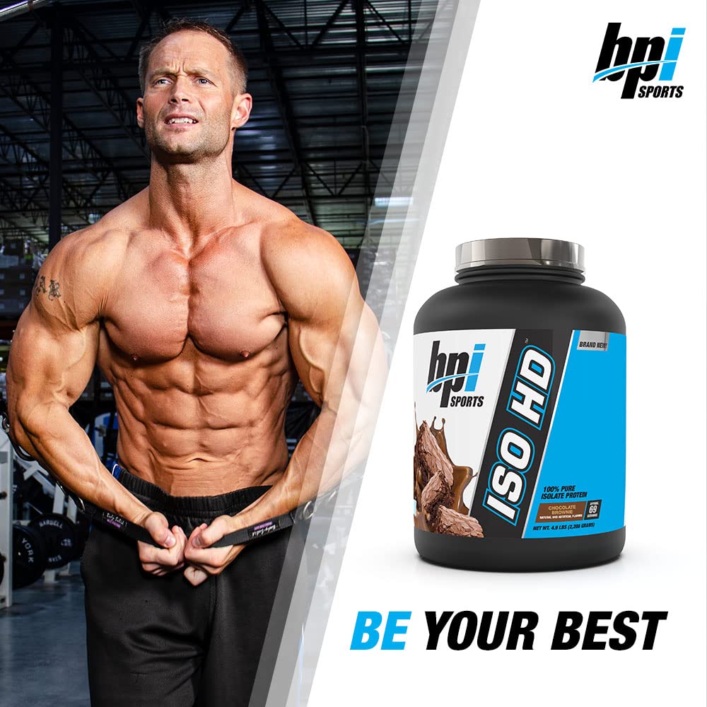 BPI Sports ISO HD 100% Protein Isolate and Hydrolysate - 2.4 kg