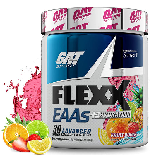 GAT SPORT FLEXX EAAS+HYDRATION - 30 SERVINGS ADVANCED ESSENTIAL AMINO ACIDS